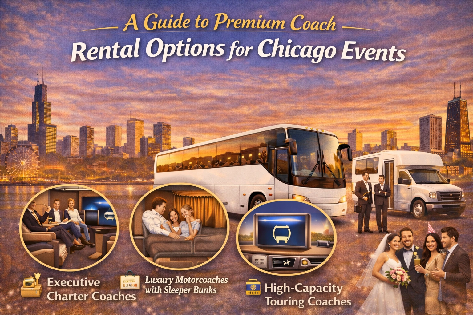 A Guide to Premium Coach Rental Options for Chicago Events