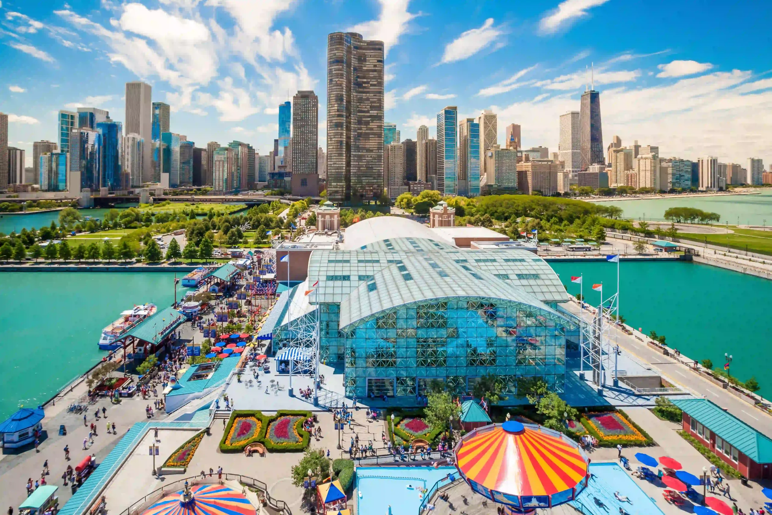Iconic Landmark: Navy Pier in Chicago