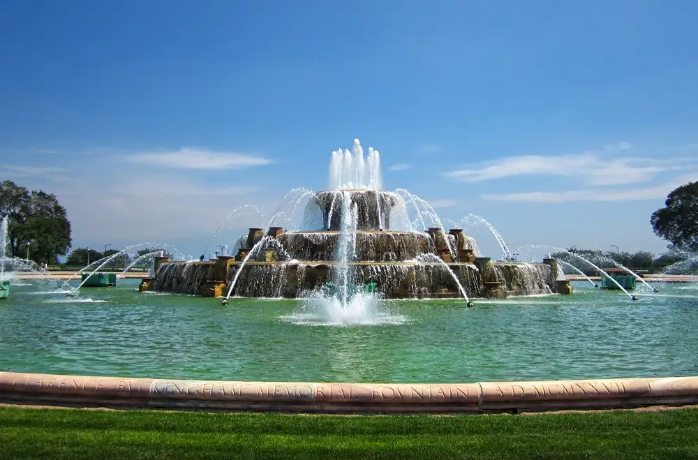 Millennium Park and Buckingham Fountain